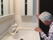 松永邸 洗面キッチンボード施工中_190914_0010.jpg